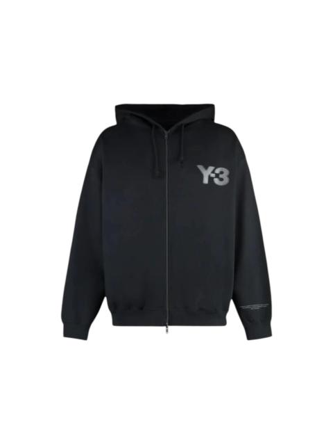 Y-3 adidas x Y-3 Logo Zip Hoodie Black