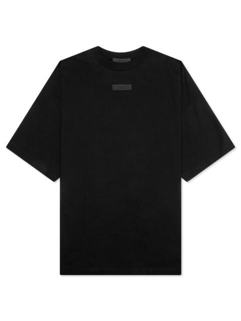 ESSENTIALS ESSENTIALS S/S TEE - BLACK
