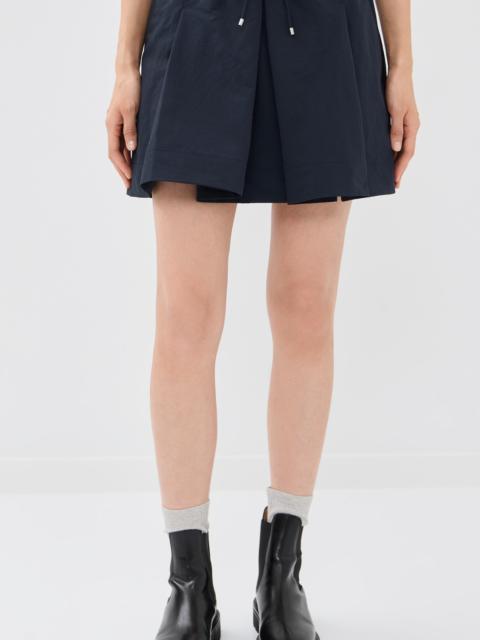 3.1 Phillip Lim Double Waistband Ripstop Mini Skirt