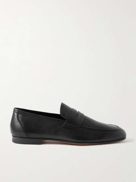 Leather Penny Loafers