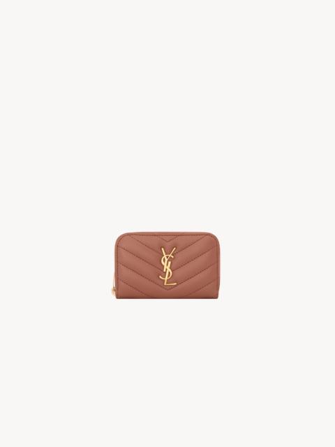 SAINT LAURENT CASSANDRE WALLET IN LAMBSKIN