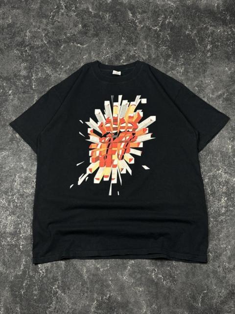 Other Designers Band Tees - Vintage 2005 Rolling Stones Band Crazy Logo Tour T-Shirt