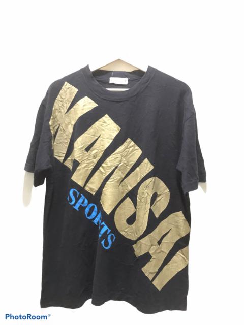 Other Designers Vintage - Vintage Kansai Yamamoto Sports Spellout Tee