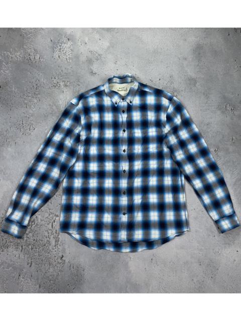 Acne Studios ☠️ Acne Studios plaid shirt