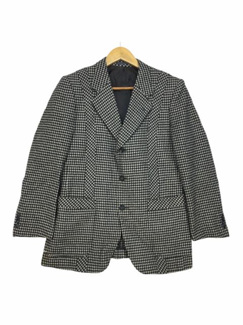 Lanvin LANVIN Paris Houndstooth Pattern Jacket Coat Blazer