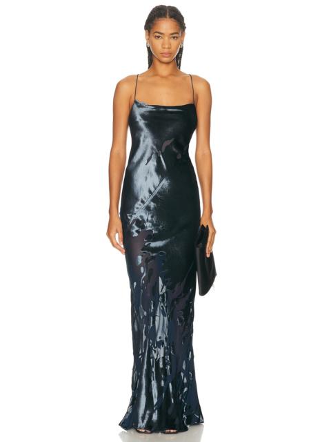 THE SEI Cowl Bias Gown