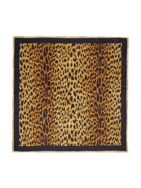GUCCI Gucci Women Printed Silk Twill Carre'