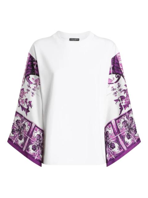Dolce & Gabbana Dolce & Gabbana Women Majolica-Print Blouse