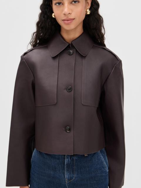 Theory Crop Trench Coat