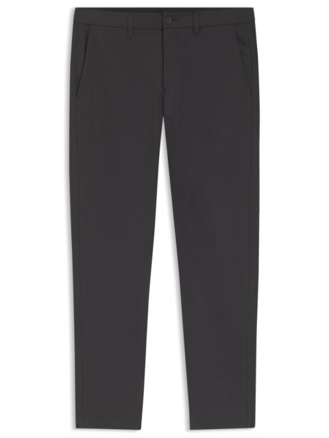 BOSS SLIM-FIT TROUSERS IN WATER-REPELLENT FABRIC