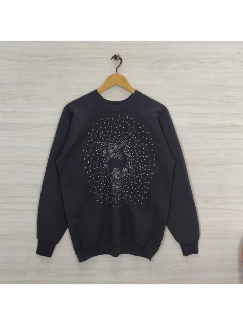Other Designers Fruit Of The Loom × Vintage - Vintage Fruit of The Loom Deer Raglan Sweatshirt Large