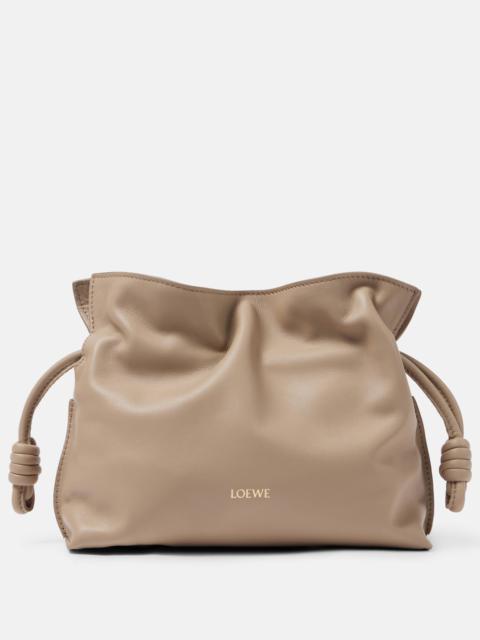 Loewe Flamenco Mini leather clutch