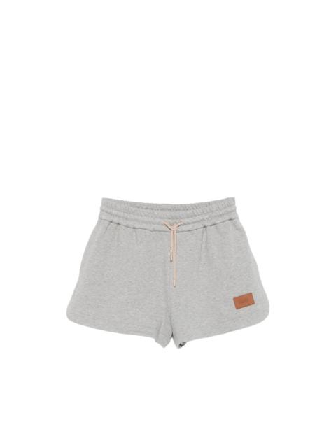 FENDI Fendi Grey Shorts - Mini Shorts Women