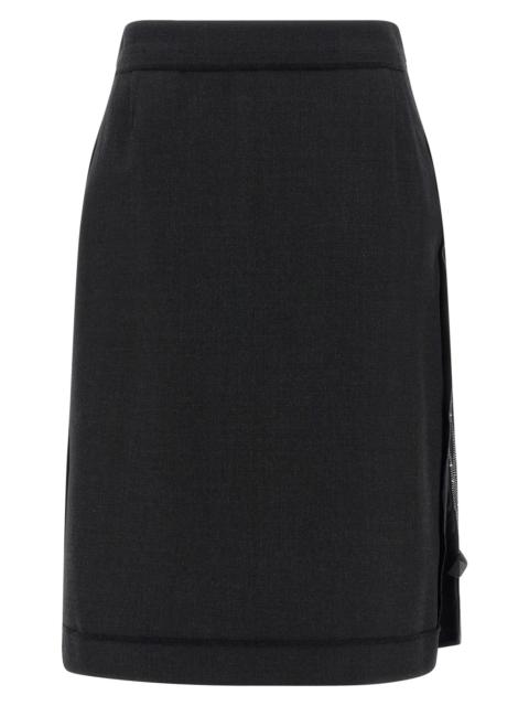 Maison Margiela Inside-up skirt