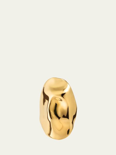 Alexander McQueen Beam Brass Ring