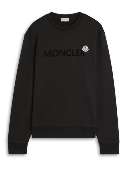 Moncler Logo Badge Cotton Sweatshirt