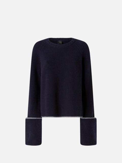 PINKO LOOSE CREW-NECK SWEATER