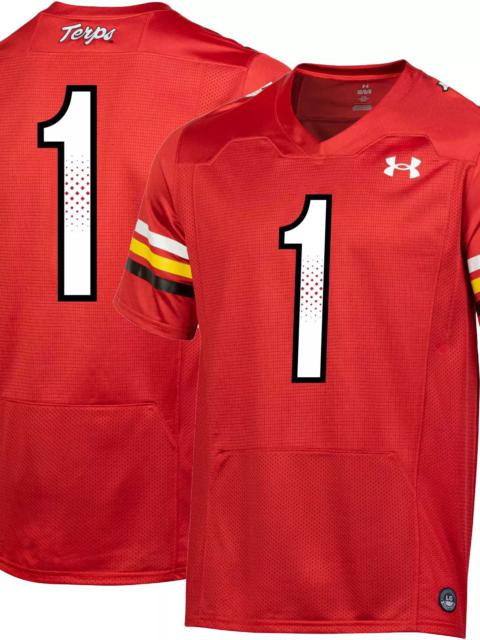 Under Armour Under Armour Youth Maryland Terrapins Stefon Diggs #1 Red Replica Football Jersey