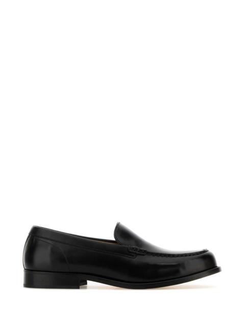 A.P.C. A.P.C. Men Black Leather Loafers