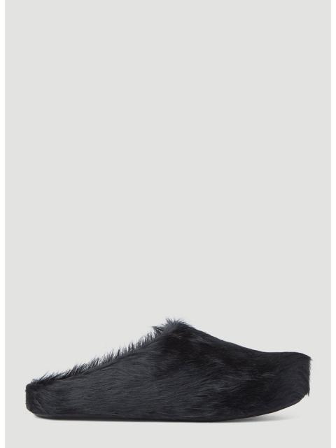 Marni Marni Men Fussbett Long Haired Mules