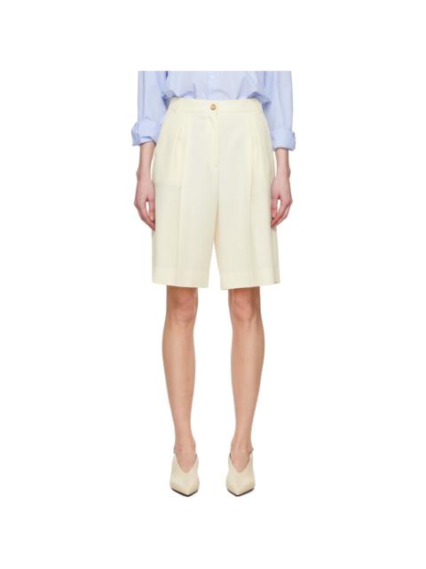 LA COLLECTION Off-White Frankie Shorts