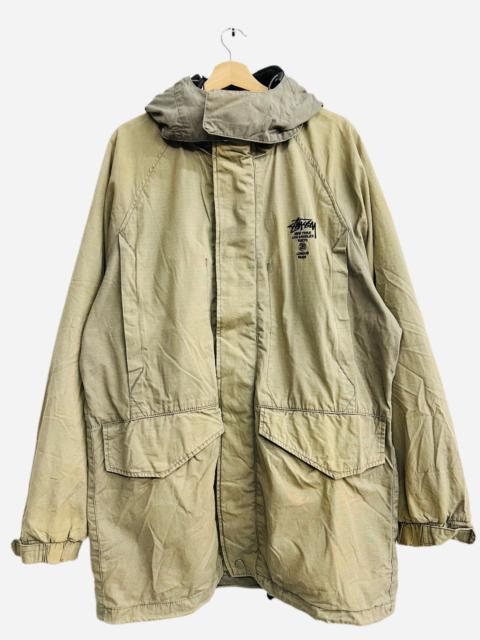 Authentic Stussy Outer Gear Camouflage Parka Jacket
