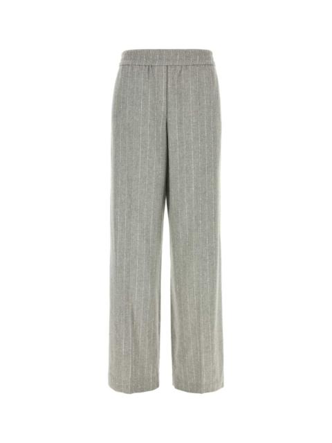 Brunello Cucinelli Brunello Cucinelli Women Embroidered Wool Blend Pant
