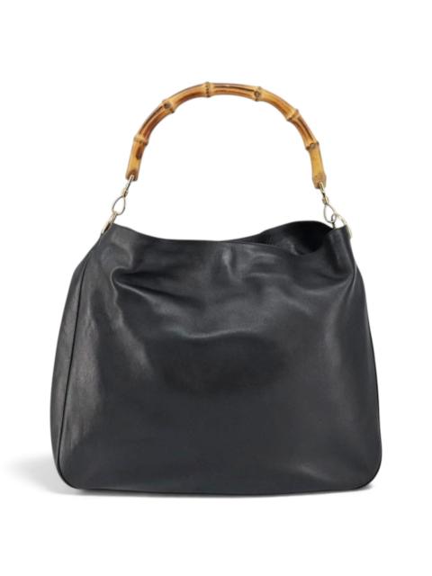 GUCCI Bamboo leather handbag