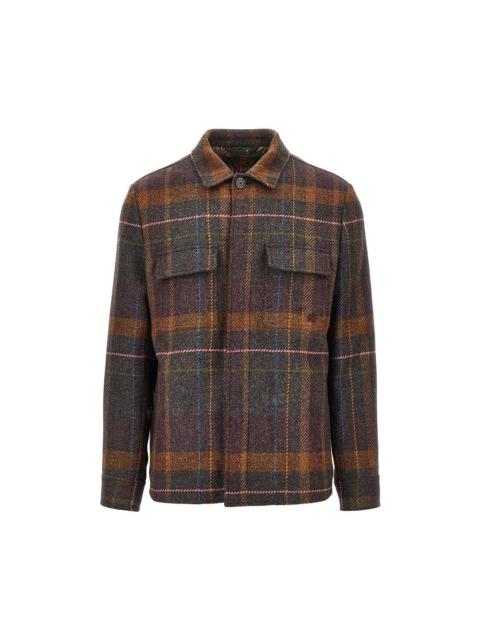 Etro Etro Men Cashmere And Wool Overshirt