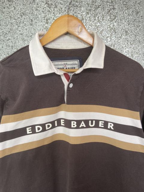 Other Designers Eddie Bauer polo rugby long Sleeve