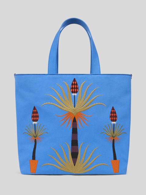 Etro ETRO X AGOSTINO IACURCI LARGE CANVAS TOTE BAG