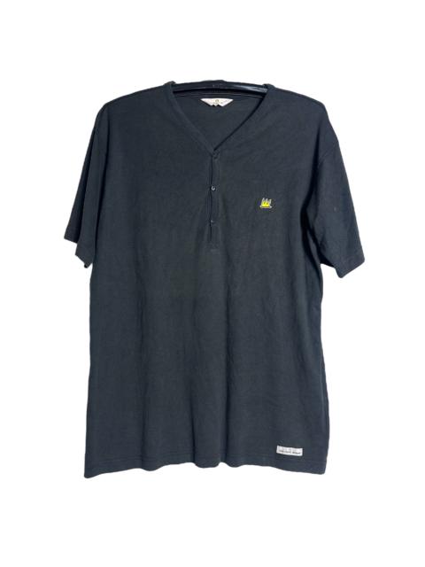 Other Designers Jean Michel Basquiat - 🔥RARE🔥Vintage Jean-Michel Basquiat Henley T-shirt