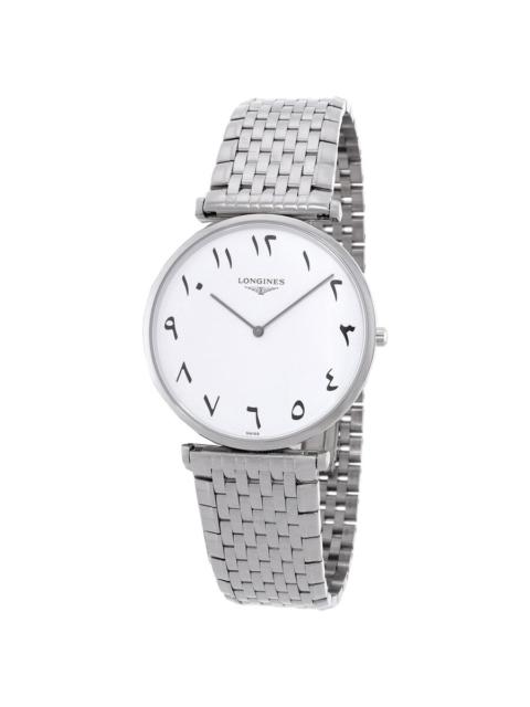Longines Quartz White Dial Men's Watch L47664136