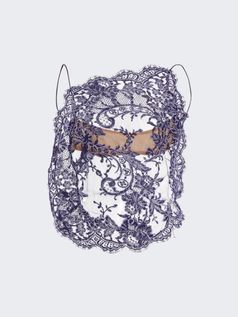 CHRISTOPHER ESBER Iris Floating Lace Cami Dark Viola