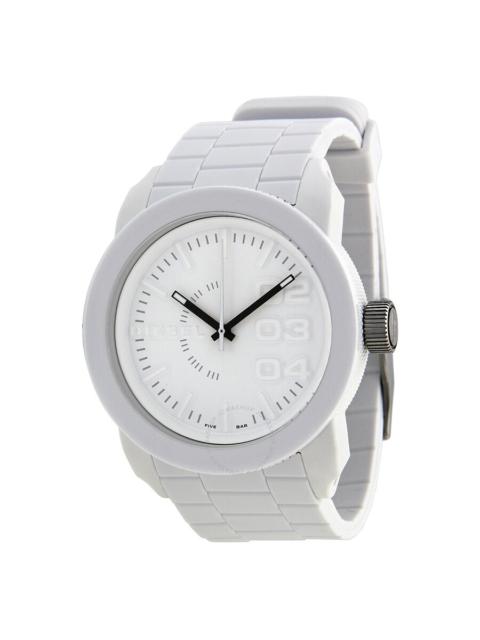 Diesel Diesel Double Down White Rubber Men's Watch DZ1436