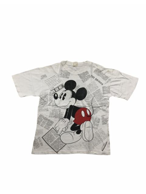 Other Designers Vintage Newspaper Print Mickey Mouse