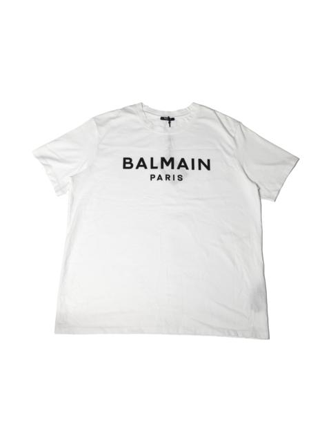 Balmain Balmain Logo-Print T-Shirt White