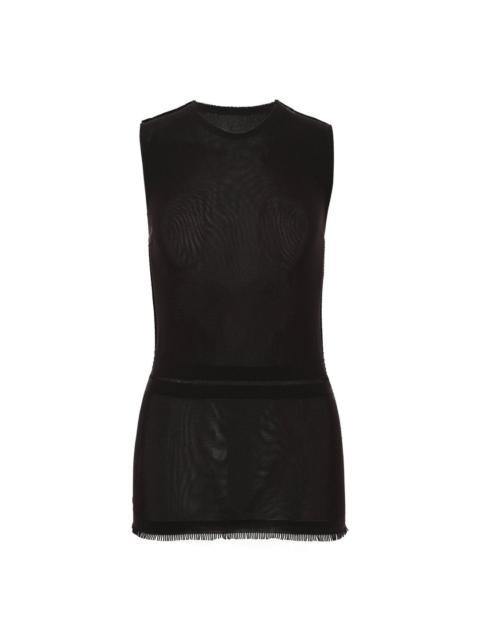 ISSEY MIYAKE Skin Ap Knit Top