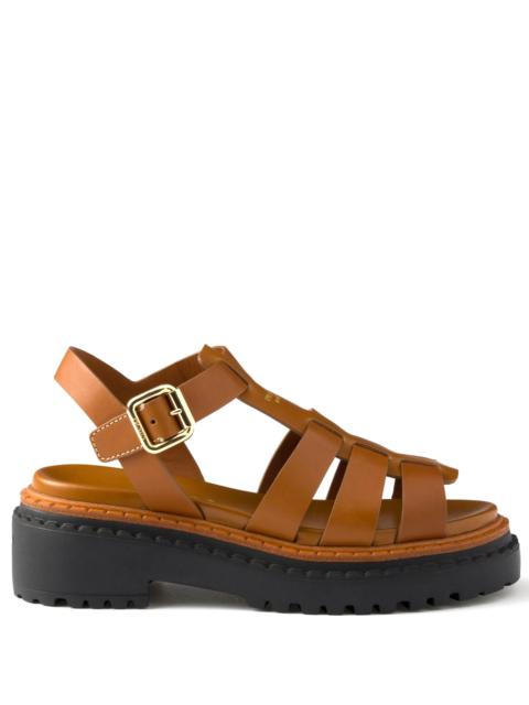 Prada Fisherman's sandals