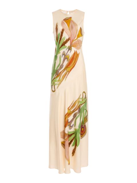 ULLA JOHNSON Gaea Dress white