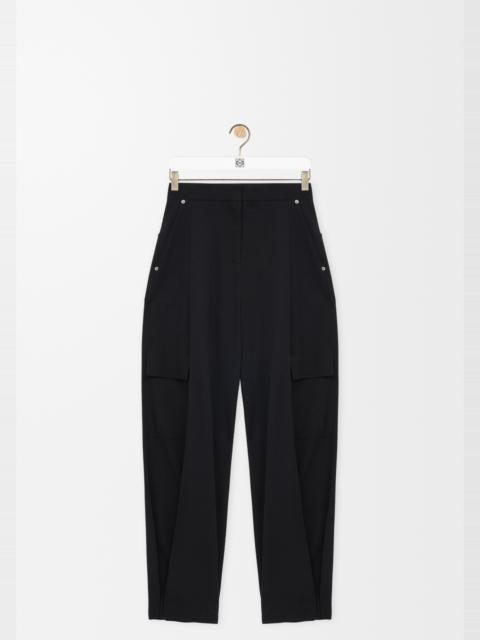 Loewe Cargo trousers in wool