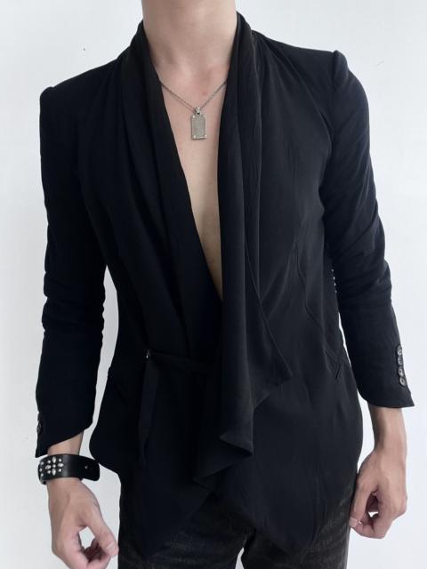 Helmut Lang 2014 Helmut Lang Asymmetrical Draped Blazer
