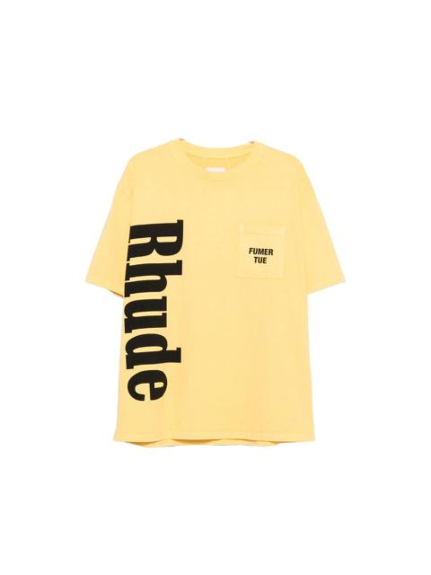 Rhude Rhude Yellow T-Shirts & Vests Men