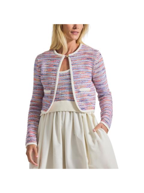 DEREK LAM 10 CROSBY Derek Lam 10 Crosby Findley Space Dyed Cardigan