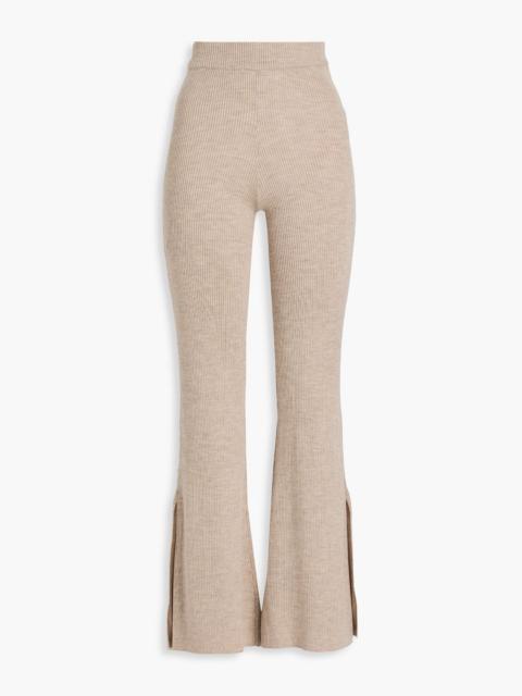 Other Designers Geilo merino wool flared pants