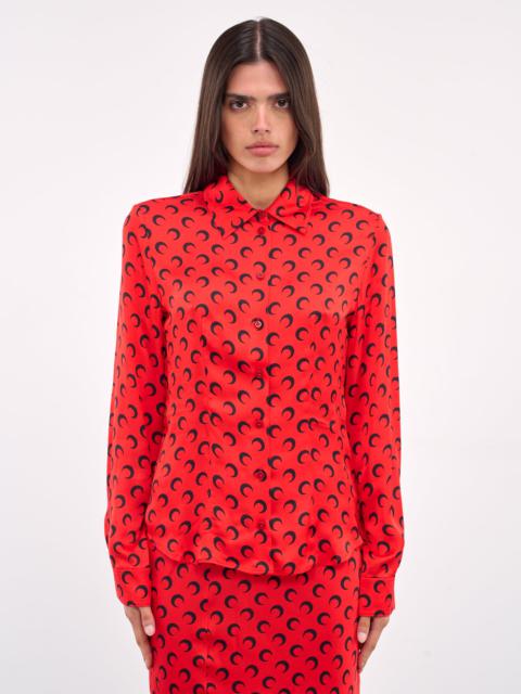 Marine Serre Moon Monogram Blouse