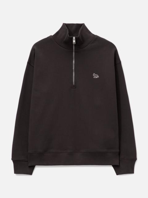 Maison Kitsuné BABY FOX HALF ZIP SWEATSHIRT