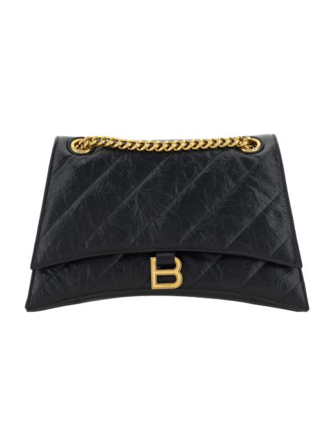 BALENCIAGA Crush Shoulder Bag
