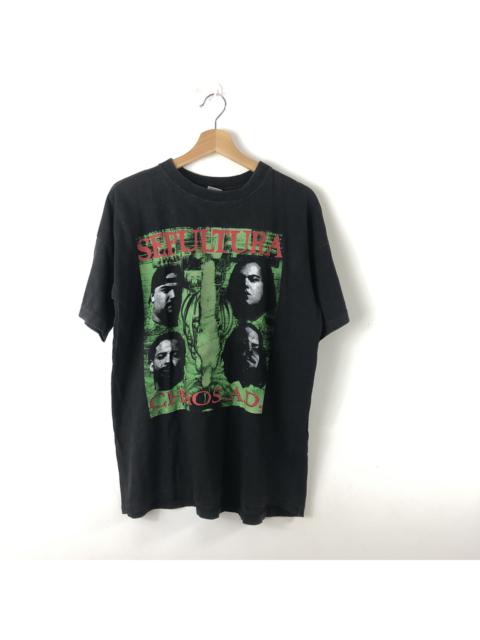 Other Designers Vintage - 90’s Sepultura T Shirt Chaos A.D Thrash Metal (rak)