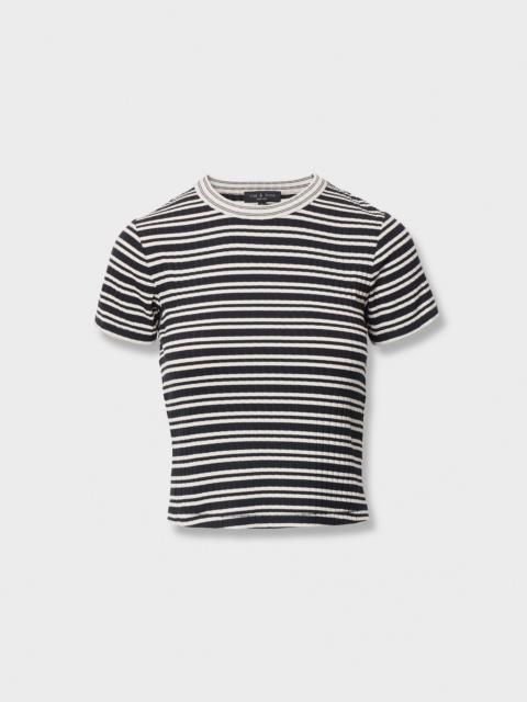 rag & bone Luca Contrast Striped Tee